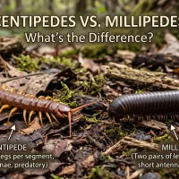 centipede and millipede comparison