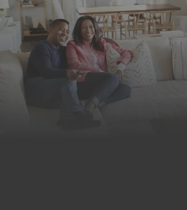 Couple on couch